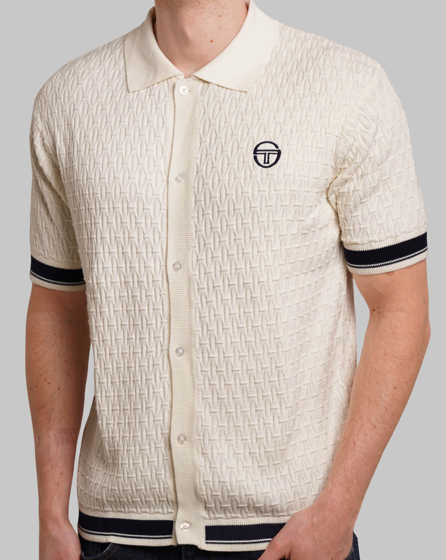 Sergio Tacchini Hendro Knit Polo Gardenia
