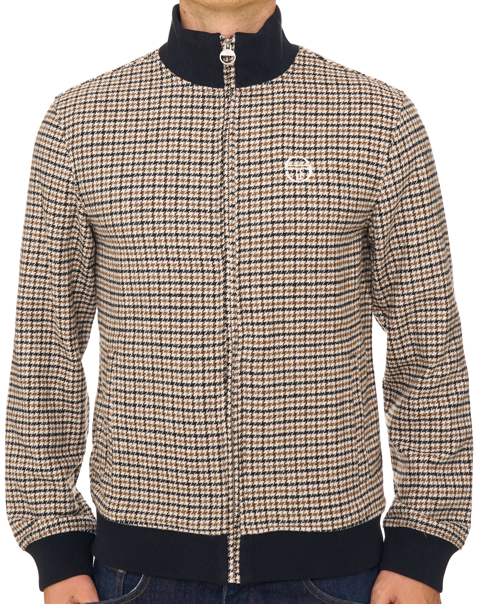 Sergio Tacchini Houndstooth Check Jacket