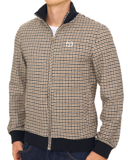 Sergio Tacchini Houndstooth Check Jacket