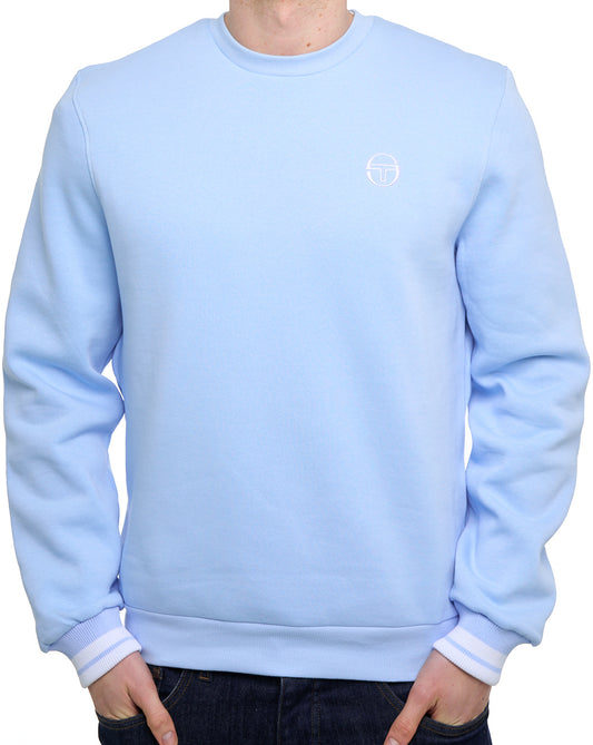 Sergio Tacchini Logo Sweat Sky Blue