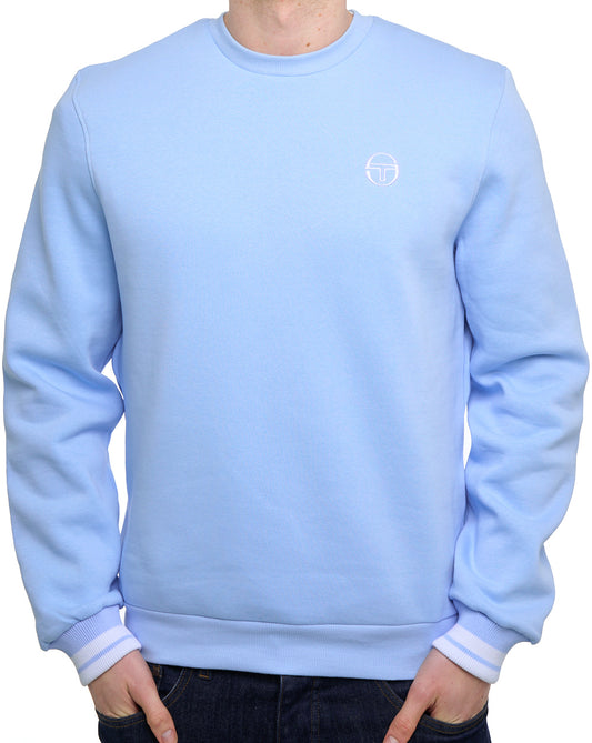 Sergio Tacchini Logo Sweat Sky Blue