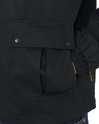 Sergio Tacchini Mancini Hooded Jacket Black