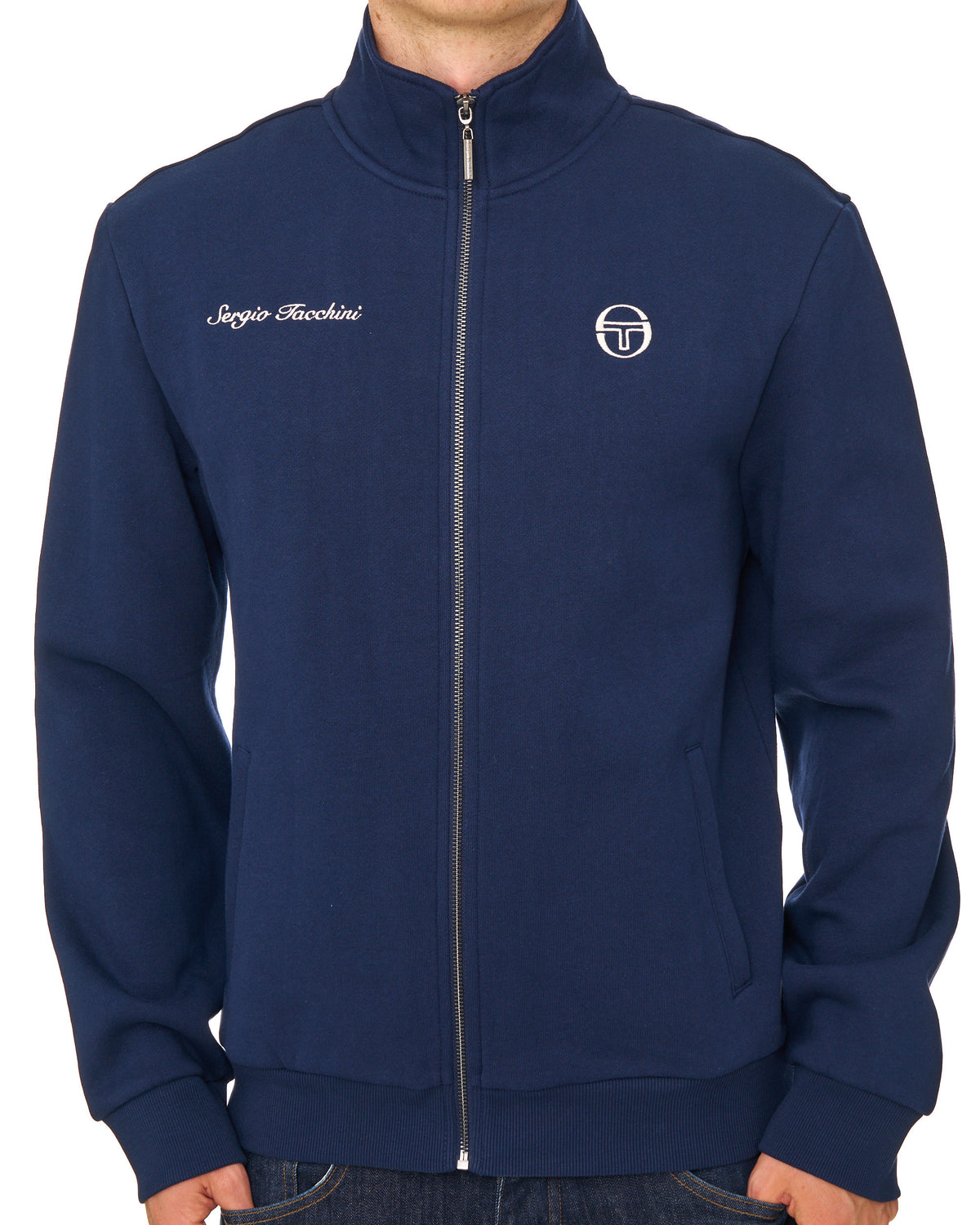 Sergio Tacchini Marius Track Top Navy Blue