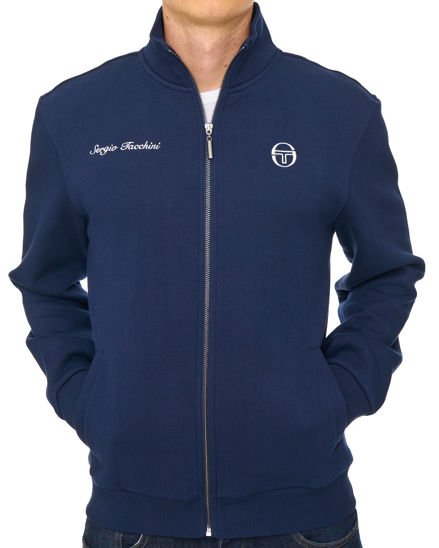 Sergio Tacchini Marius Track Top Navy Blue