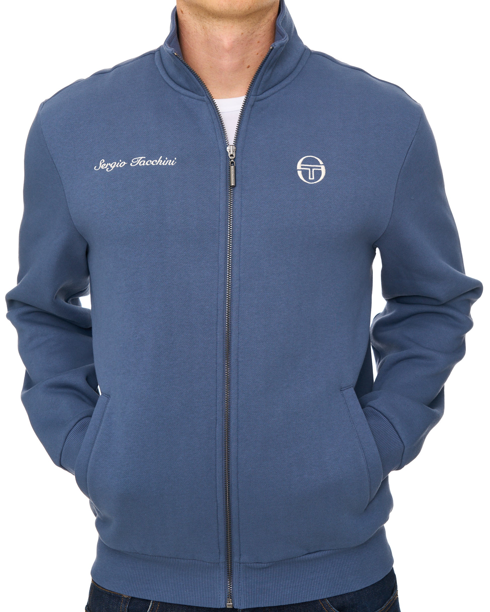 Sergio Tacchini Marius Track Top Vintage Indigo