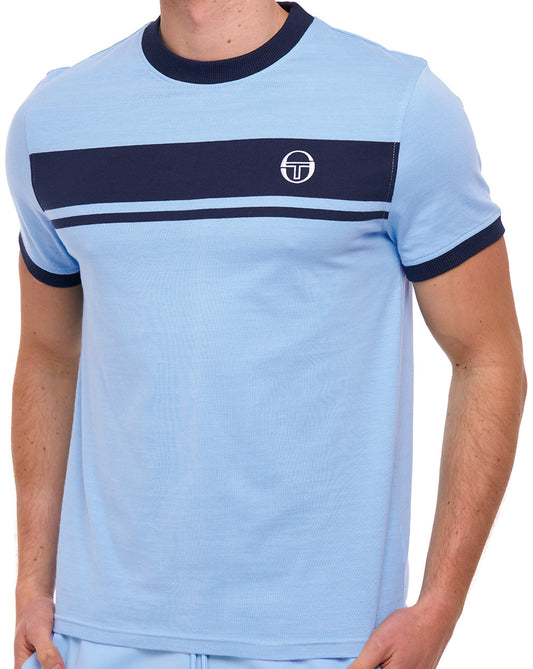 Sergio Tacchini Sergio Tacchini Masters T Shirt Baltic Sea / Navy Blue