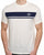 Sergio Tacchini Masters T Shirt Gardenia/Navy Blue