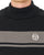 Sergio Tacchini Masters Roll Neck Knit Black / Grey