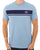 Sergio Tacchini Masters T Shirt Dusky Blue/Navy