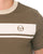 Sergio Tacchini Masters T Shirt Light Brown/Gardenia
