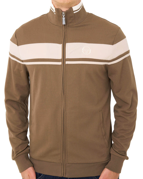 Sergio Tacchini Masters Track Top Light Brown/Sand