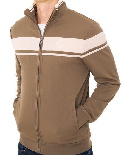 Sergio Tacchini Masters Track Top Light Brown/Sand