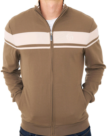Sergio Tacchini Masters Track Top Light Brown/Sand