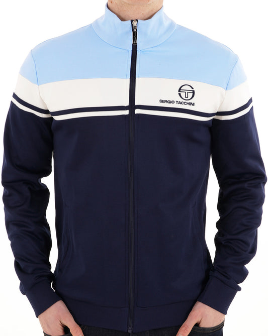 Sergio Tacchini Sergio Tacchini Masters Track Top Navy Sky White
