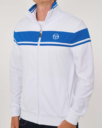 Sergio Tacchini Masters Track Top White/Blue