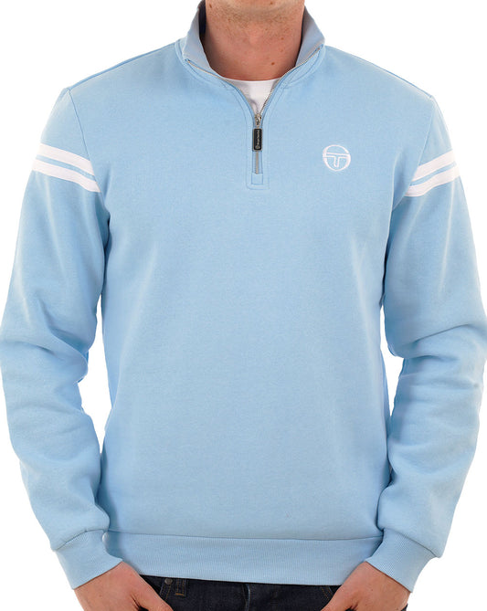 Sergio Tacchini Sergio Tacchini Maurizio Zip Sweat Sky Blue