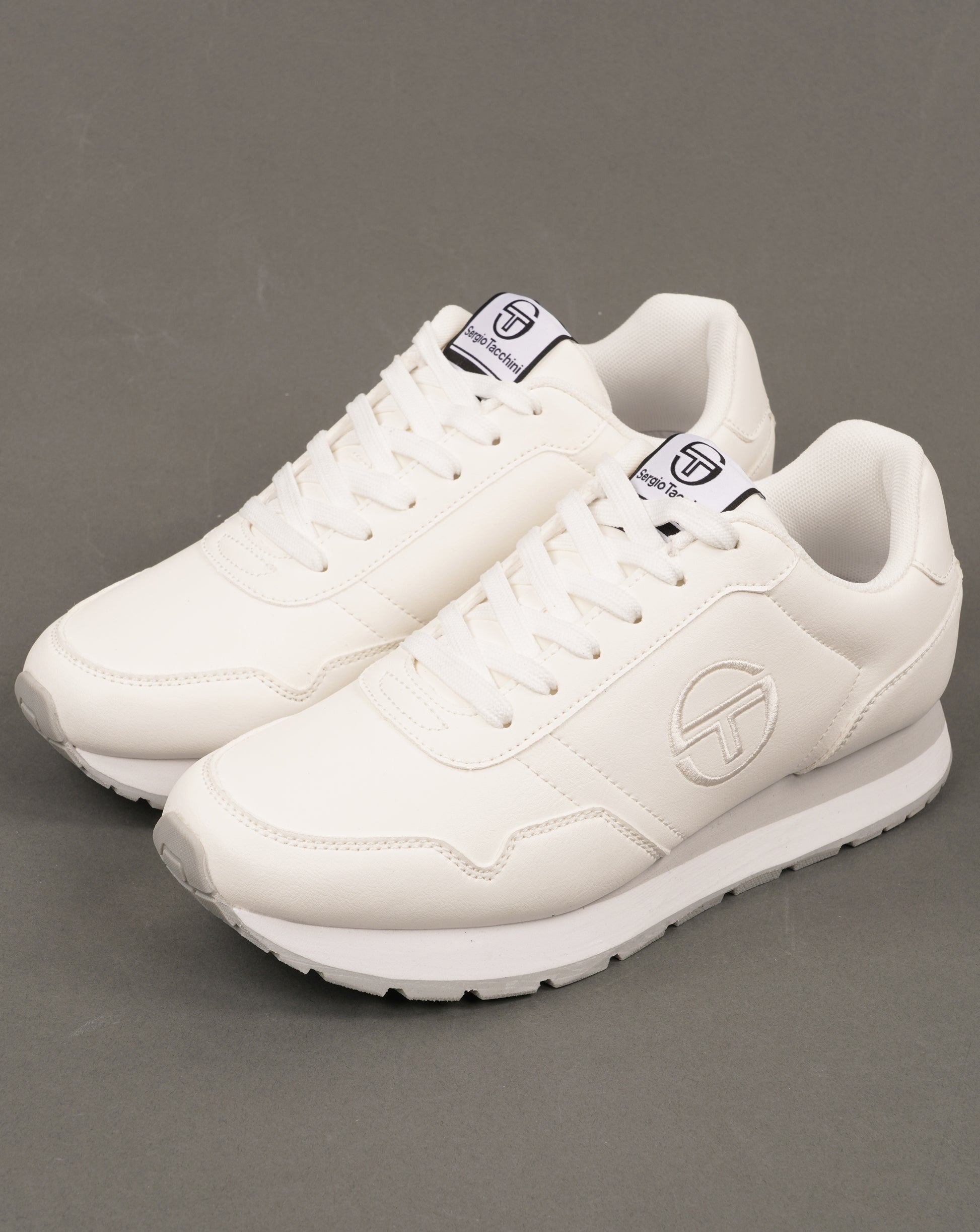 Sergio Tacchini Mile LTX Trainers Total White