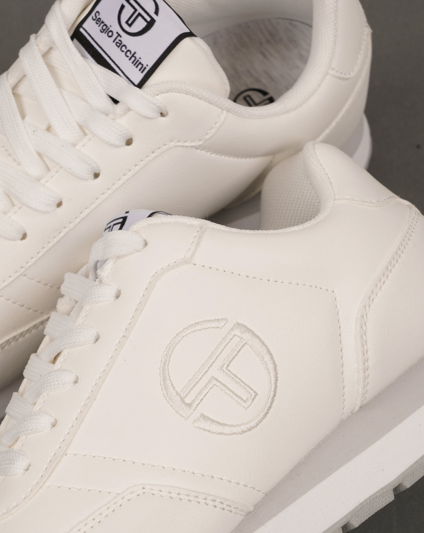 Sergio Tacchini Mile LTX Trainers Total White