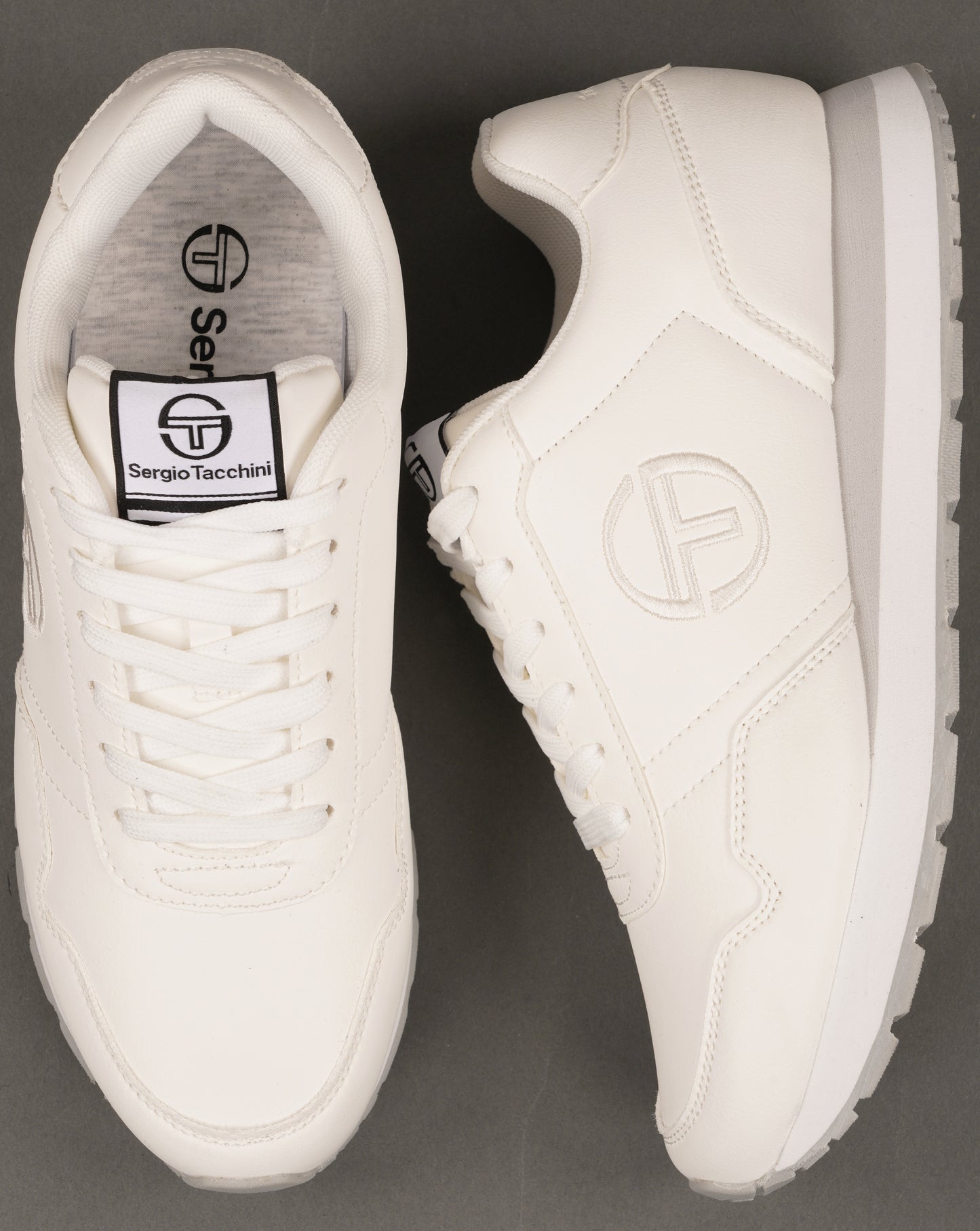 Sergio Tacchini Mile LTX Trainers Total White