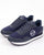 Sergio Tacchini Mile Mix Trainers Navy Blue Jeans