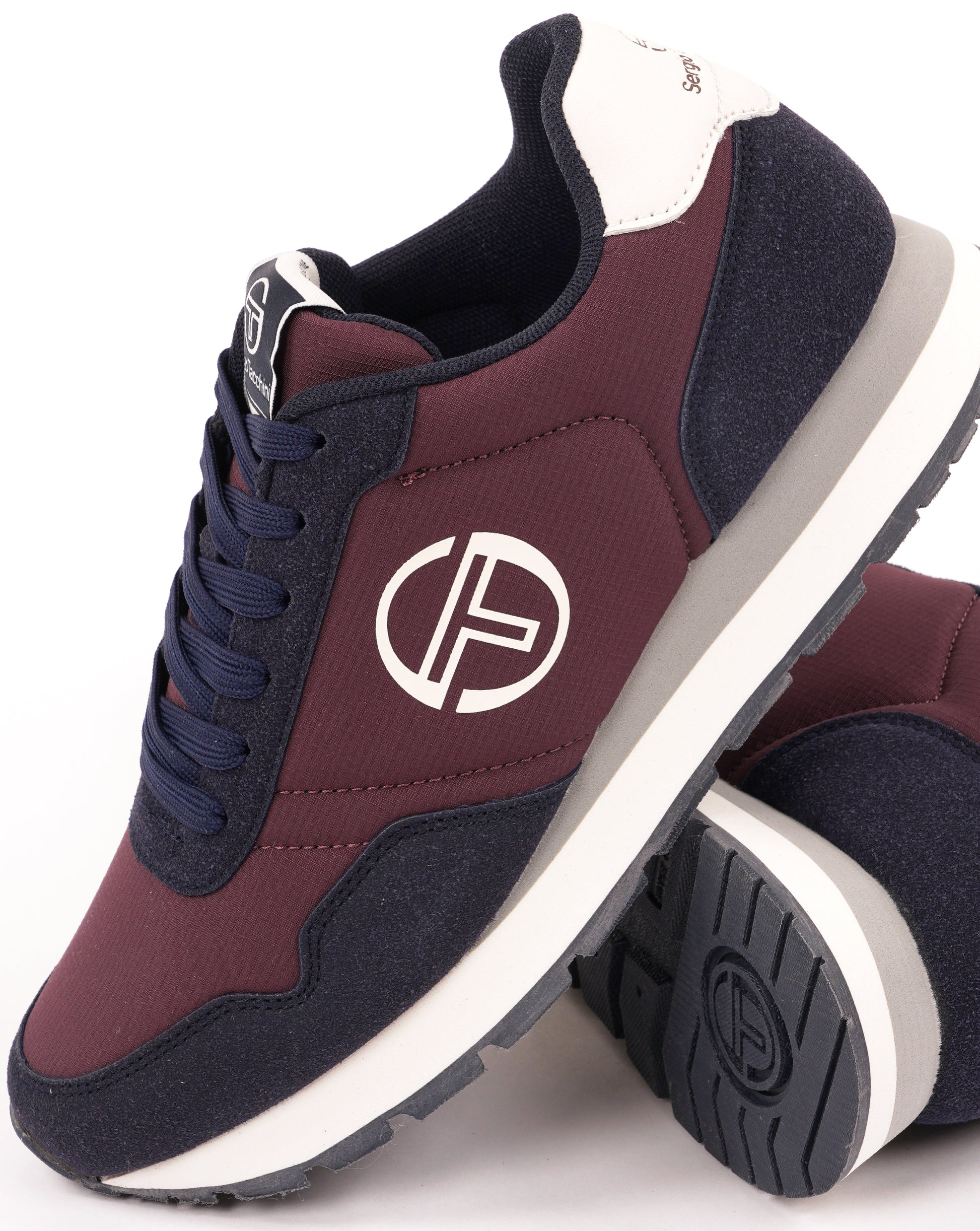 Sergio Tacchini Mile Mix Trainers Navy/Huckleberry