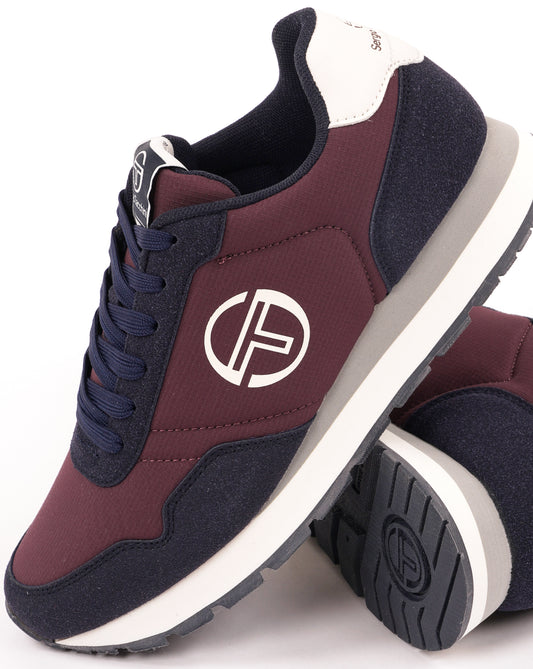 Sergio Tacchini Sergio Tacchini Mile Mix Trainers Navy/Huckleberry