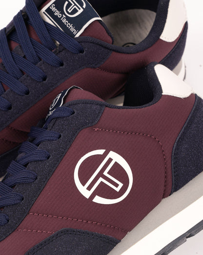 Sergio Tacchini Mile Mix Trainers Navy/Huckleberry