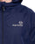Sergio Tacchini Hooded Casual Jacket Navy Blue