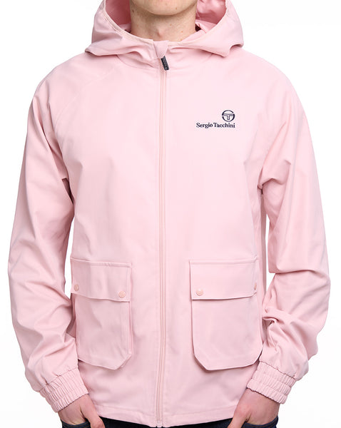 Sergio Tacchini Hooded Casual Jacket Soft Pink Rose