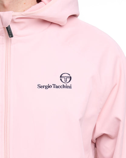 Sergio Tacchini Hooded Casual Jacket Soft Pink Rose
