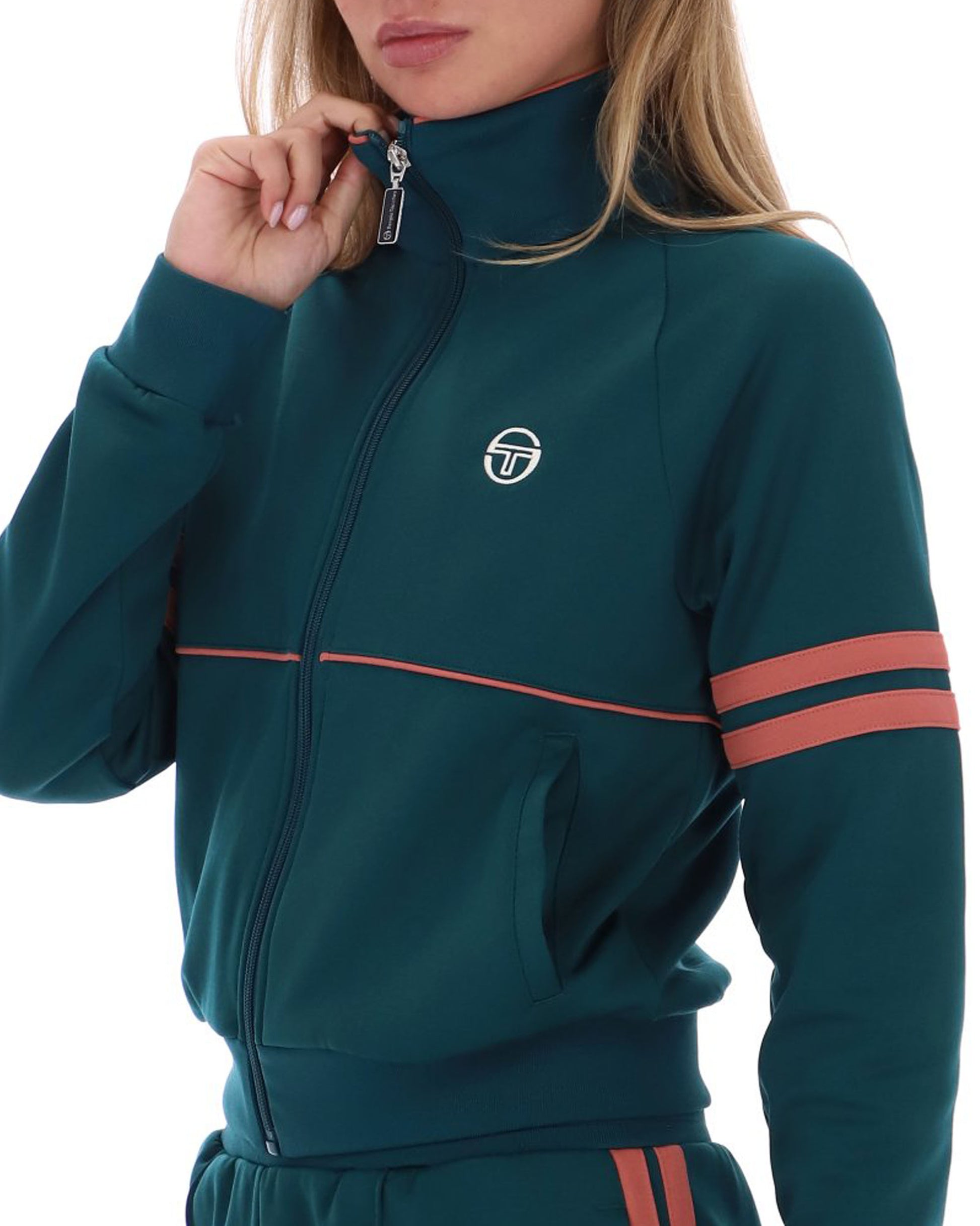 Sergio Tacchini Miss Star Track Top Deep Teal