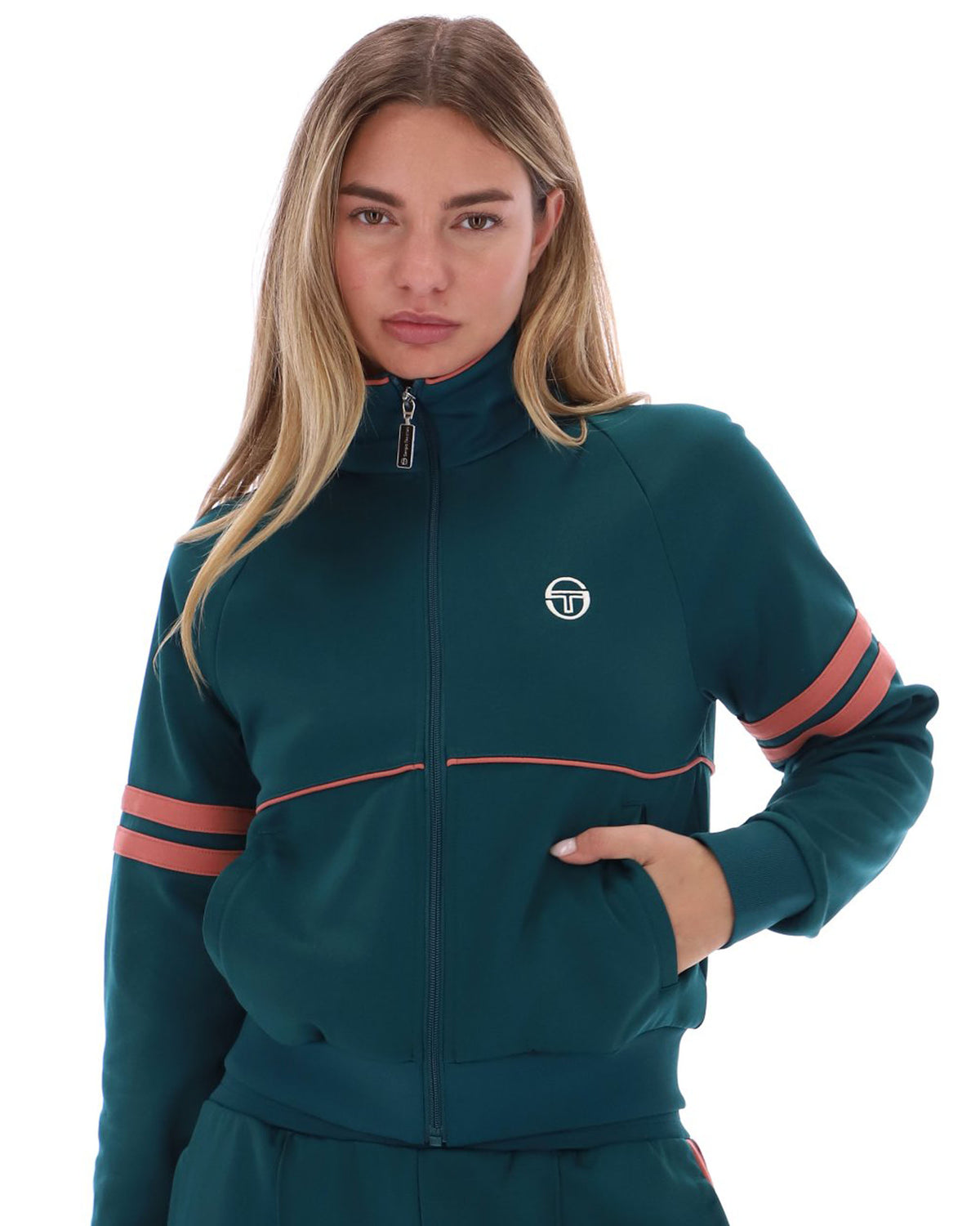Sergio Tacchini Miss Star Track Top Deep Teal