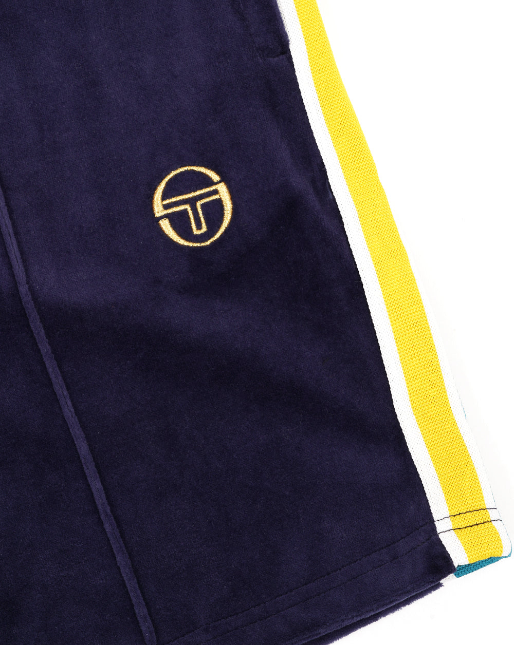 Sergio Tacchini Monte Velour Shorts Navy Blue
