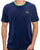 Sergio Tacchini Monte Velour T Shirt Navy Blue