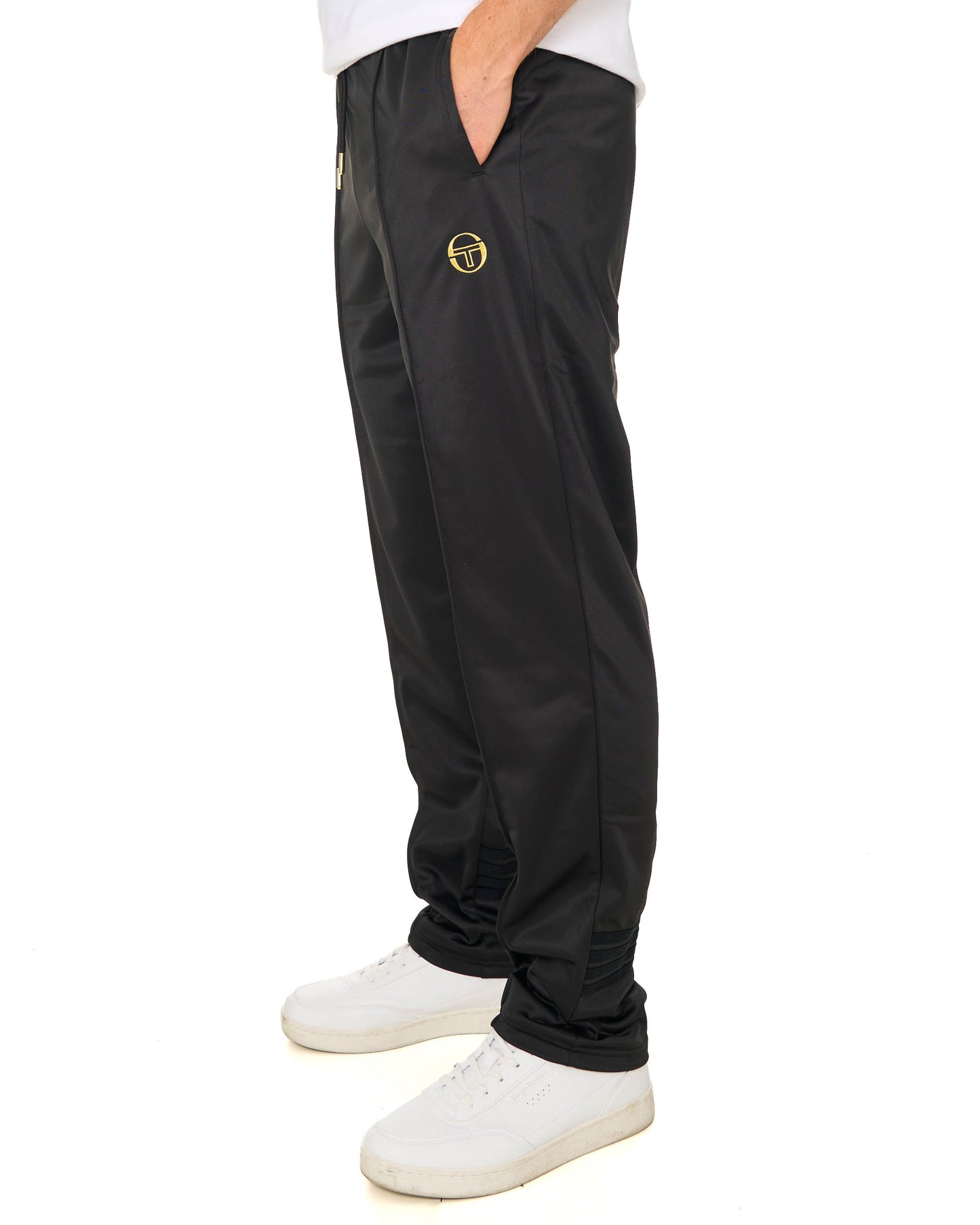 Sergio Tacchini Multi Stripe Track Pants Black