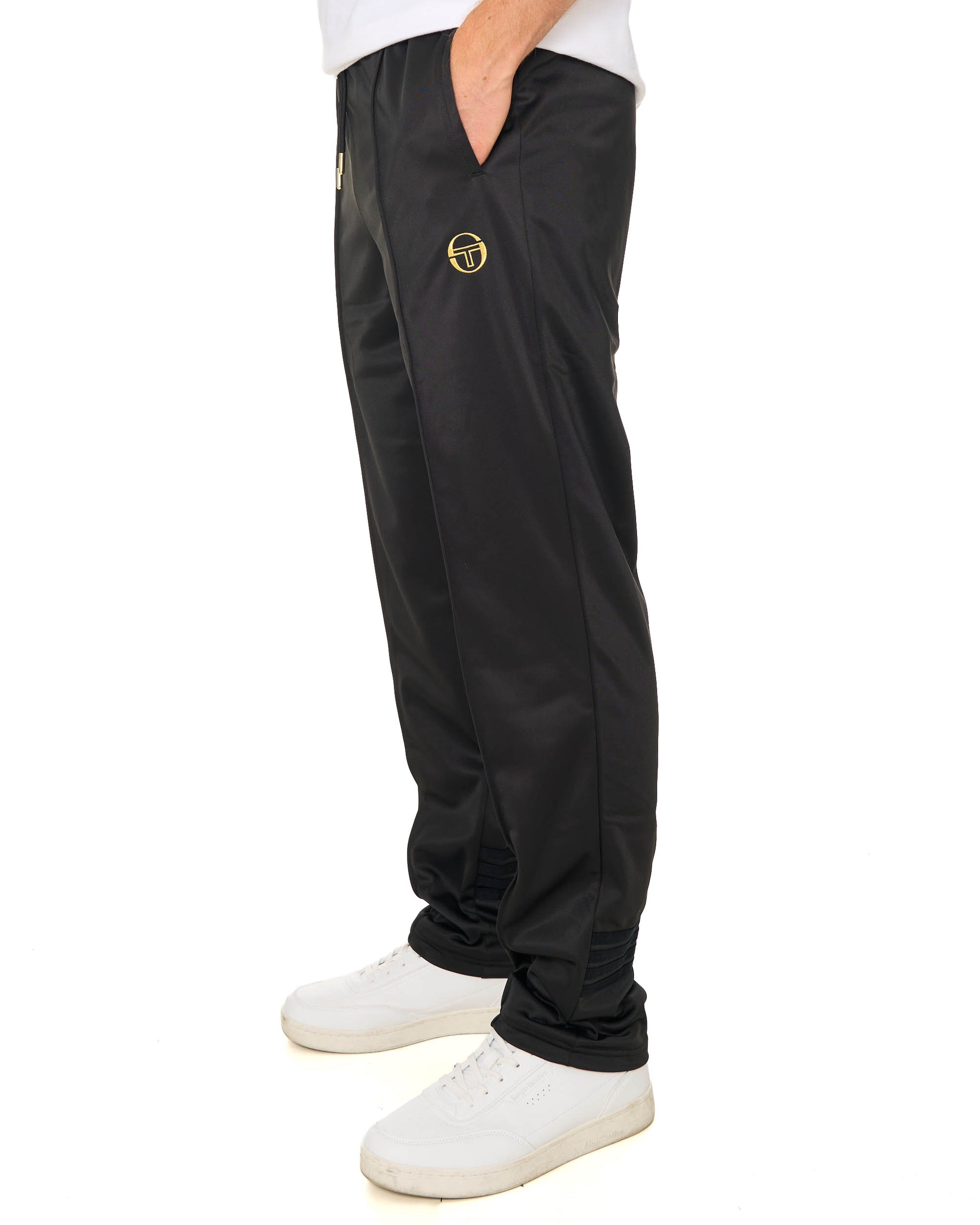Sergio Tacchini Multi Stripe Track Pants Black