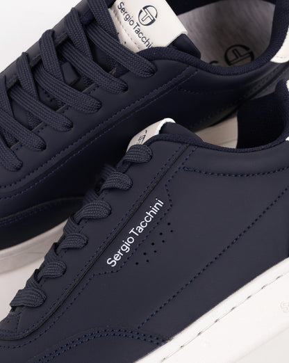 Sergio Tacchini New Action LTX Trainers Navy/Gardenia