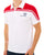 Sergio Tacchini New Young Line Polo Shirt White/Dark Red