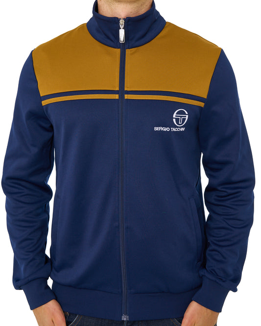 Sergio Tacchini Sergio Tacchini New Young Line Track Top Navy Blue/Golden Brown