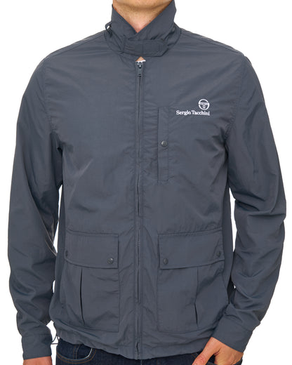Sergio Tacchini Notte Nylon Jacket Dark Grey