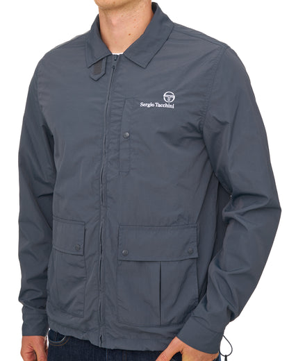 Sergio Tacchini Notte Nylon Jacket Dark Grey