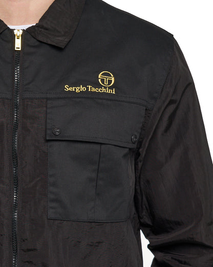 Sergio Tacchini Nuno Overshirt Black