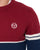 Sergio Tacchini Orion Knit Jumper Merlot/Navy Blue