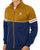 Sergio Tacchini Orion Track Top Golden Brown/Navy