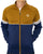 Sergio Tacchini Orion Track Top Golden Brown/Navy