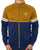 Sergio Tacchini Orion Track Top Golden Brown/Navy
