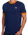 Sergio Tacchini Pro Ringer T Shirt Navy Blue/Orange