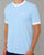 Sergio Tacchini Pro Ringer T Shirt Sky Blue/White
