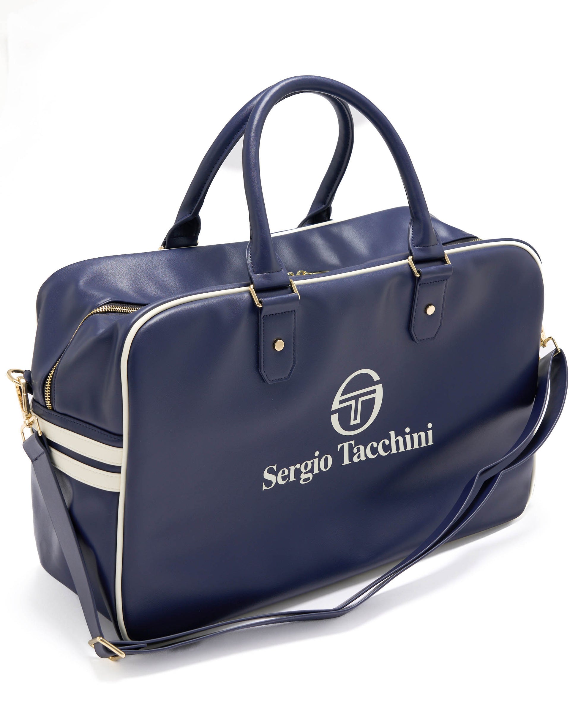 Sergio Tacchini Railton Holdall Navy Blue/Gardenia