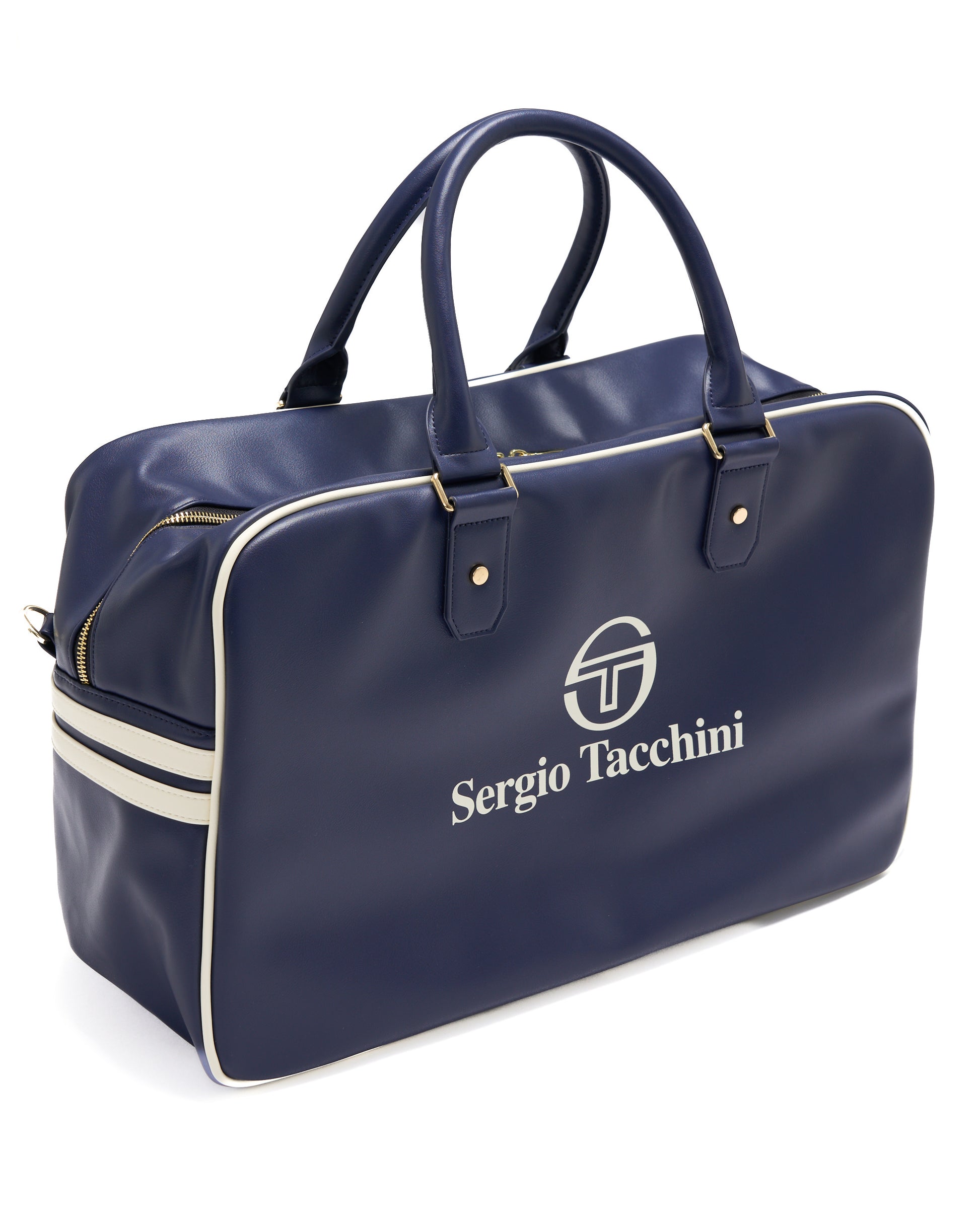 Sergio Tacchini Railton Holdall Navy Blue/Gardenia